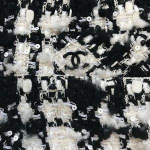 CHANEL Classic Tweed Skirt with Sequins